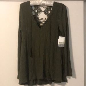 Olive green NEW thermal tunic